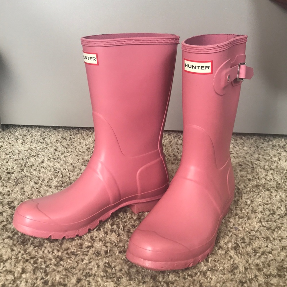 Hunter Boots-Women’s Original Short Rhodonite Pink